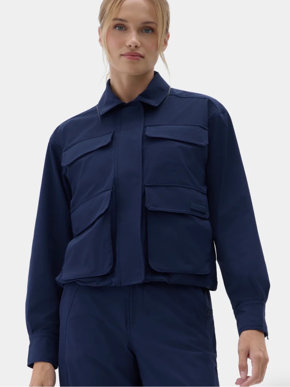 Halfdays Nan Field Jacket Navy Blue